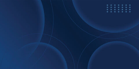 Abstract blue circle background. Vector illustration design for presentation, banner, cover, web, flyer, card, poster, wallpaper, texture, slide and business card