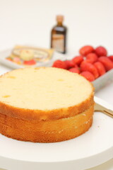 クリスマスケーキを作る