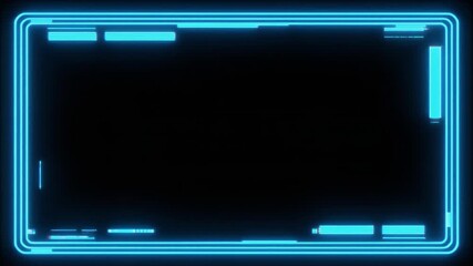 Dynamic neon-blue glitching tech lines create a futuristic, edgy digital vibe for modern projects, perfect for technology and creative industries