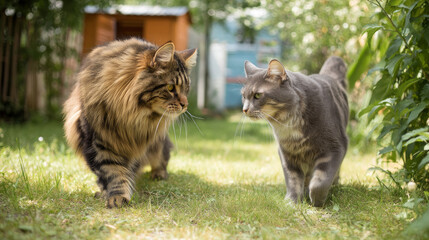 Domestic cat with signs of obesity thick belly and swollen fat muzzle. Sedentary lifestyle pet. Disease. Laziness. problems associated obesity due greater amount food treats we consume unhealthy diet