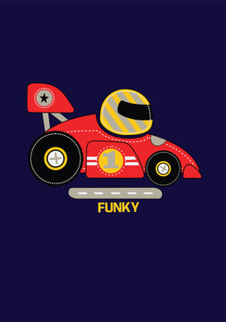 racing car vector