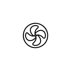 GPU Cooling Fan Icon