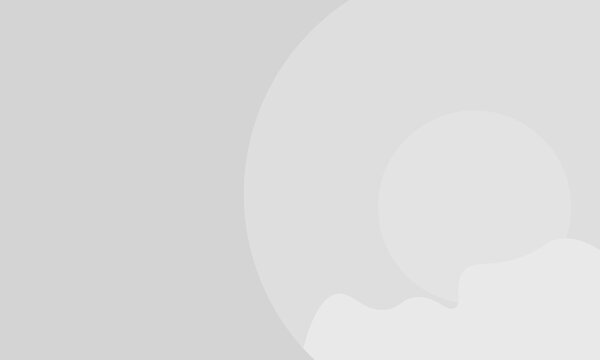 Minimalist gray background with smooth, flowing curves. The gray background features a soft,