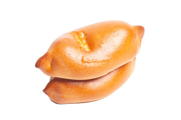 Delicious baked patties. Homemade baking