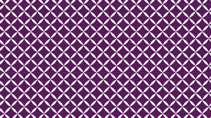 Fototapeta premium Purple and White Diamond Geometric Pattern