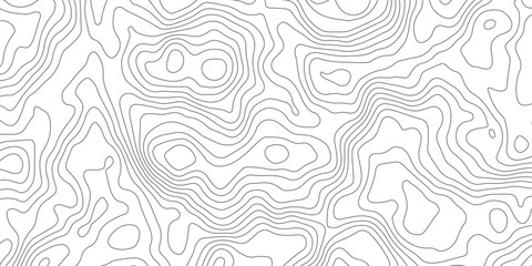 Topographic map background with geographic grid for hiking and mountain sport. luxury topographic wavy pattern and geographic grid map design. paper texture Imitation of a geographical map shades.