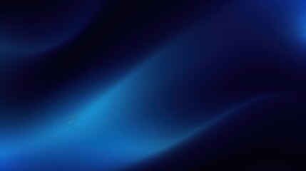 Fototapeta premium A smooth gradient of deep blue tones, creating a calming and modern abstract background.