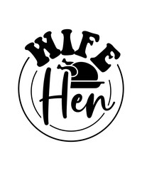 wife hen svg