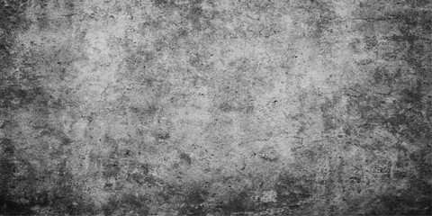 Dark gray grunge concrete wall texture with old, rough, and dirty metal surface pattern for a vintage backdrop design © lima