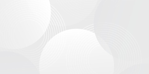 White abstract geometric abstract background overlap layer on bright space with lines effect decoration art simple modern