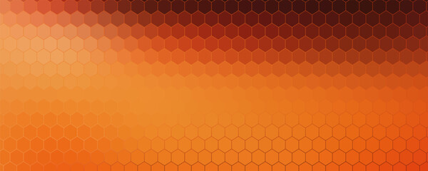 Honeycomb pattern . Golden honeycomb pattern . Honeycomb wallpaper . Honey background . Vector illustration