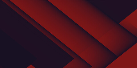 Obraz premium Modern dark red black white line abstract background for presentation design template. Vector illustration for corporate, business, wedding, talks, and beauty contest