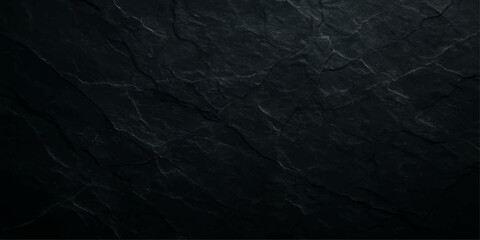 Fototapeta premium Dark, rough black paper texture and grunge textile surface background design