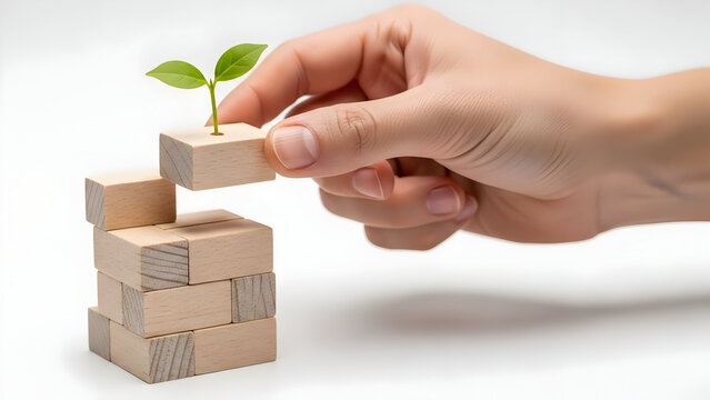Growing success with building blocks and sprout for sustainable future plans