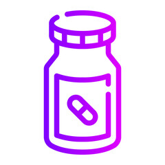 medicine gradient icon