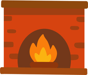 Fireplace Illustration