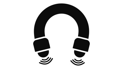 U shaped neck massager with textured ends emitting waves of relaxation and support for pain relief and comfort