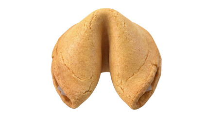 Golden Fortune Cookie's Hint of Mystery: An intricately crafted fortune cookie beckons, its golden exterior hinting at an enclosed message of anticipation and intrigue.