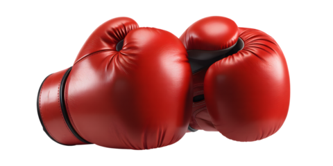 Boxing gloves red gloves martial arts gear kickboxing gloves training gloves fighting gloves leather gloves combat sports gear boxing equipment