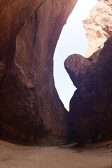 The Tianshan Grand Canyon or Kesileya Grand Canyon is a stunning natural feature in Xinjiang, China, characterized by its distinctive red canyons, formed by millions of years of wind and rain erosion.