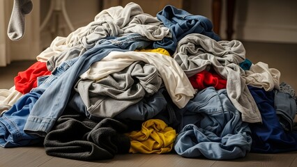 Pile of Cozy Sweaters