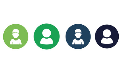 User Icon Vectors & Profile Avatar Graphics | Diverse People & Account Icons