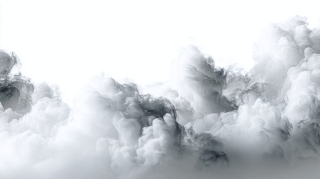 Mysterious wisps of smoke swirling gracefully, creating an ethereal atmosphere 