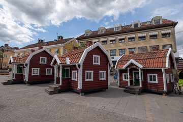 Vimmerby town in Småland Sweden
