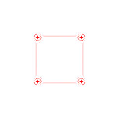 frame for your text with heart