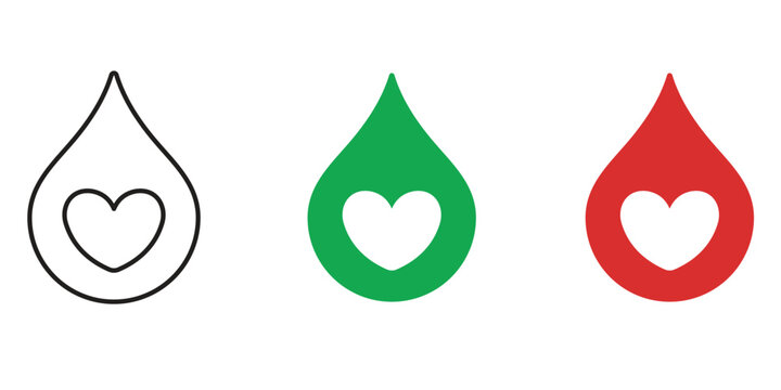 bloop drop icon vector