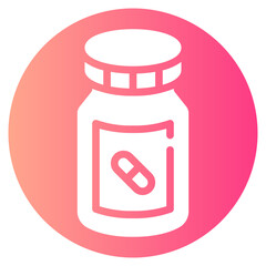 medicine gradient icon