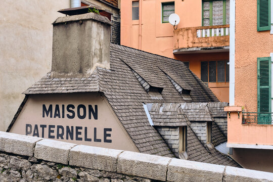 Maison Paternelle family home of Bernadette Building With Tiled Roof And Stone Wall In Lourdes