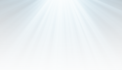 Background with blue rays of light, shimmering sunbeams and soft glow effect.