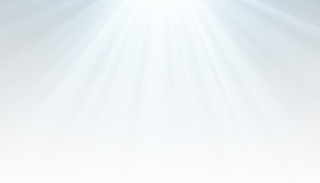 Background with blue rays of light, shimmering sunbeams and soft glow effect.