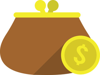 hand holding a purse