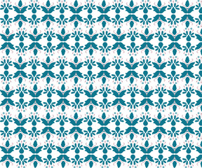 Colorful Retro Floral Seamless Pattern Vector Illustration for Trendy Nature-Inspired Wallpaper and Decorative Texture Designs