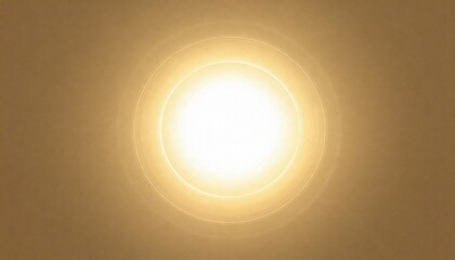 Bright white light radiating on a soft brown gradient background with subtle texture