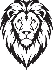 lion head vector