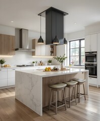 modern kitchen interior