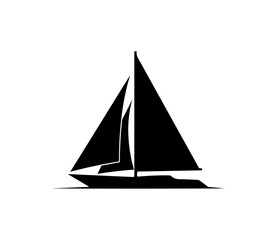 Sailing adventures await, a sleek sailboat gliding across the water, an iconic symbol of freedom and exploration, perfect for travel and vacation promotions