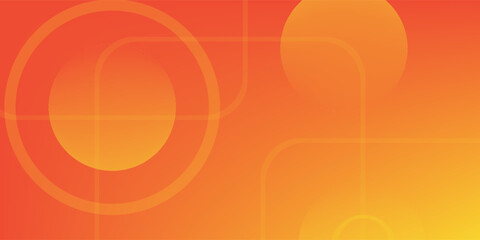 Orange liquid color background. Dynamic shapes composition. Template for poster, backdrop, book cover, and brochure. Vector illustration