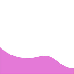 Abstract separator or header. Modern divider shape for website.