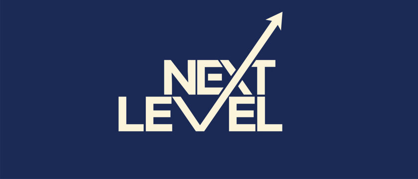 Abstract modern Next level logo template vector graphics for business and company identity