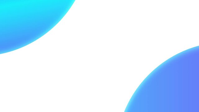 4k seamless abstract blue background with sphere in two sides with white background, suitable for the presentation and motion graphic videos