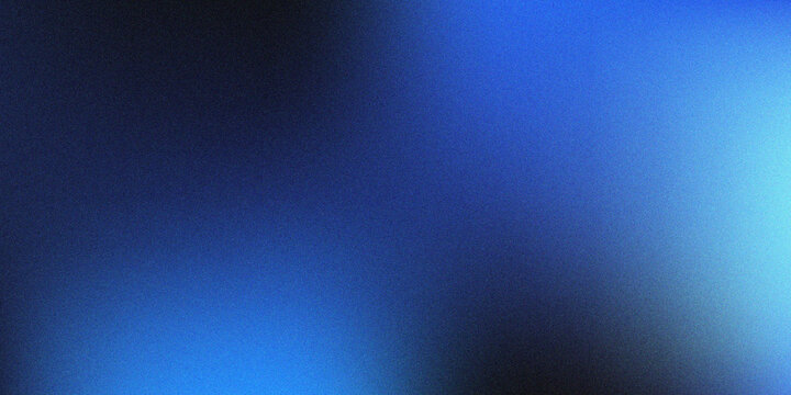 Light dark blue color gradient background, grainy texture, noise texture blur abstract background, abstract grain gradation blur texture