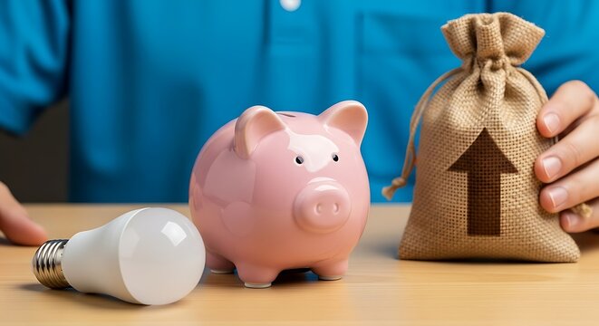 Economical lighting choices boost your financial security and savings growth - Powered by Adobe