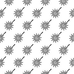 Obraz premium Laser beam ray seamless pattern isolated on white background
