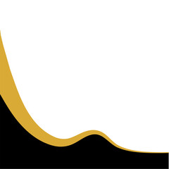 Modern wave divider shape. Divider shapes for banners, cards, templates. vector illustration