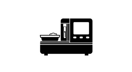 Analytical Balance Icon Precision Measurement in Science.