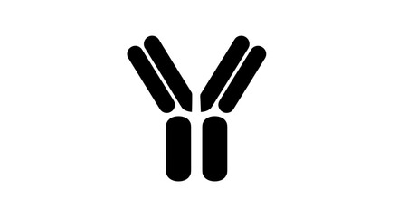 Antibody Icon A Simple Representation of Immune Defense.